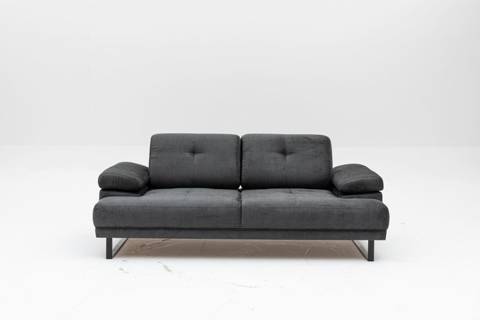 Atelier Del Sofa Sofá Cama 2 Plazas Anthracite 199x99x83 cm Comodidad Estilo Funcionalidad